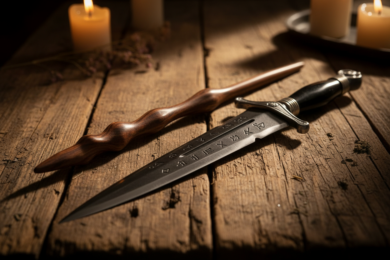 Finger, Wand, or Athame: Directing Energy in Witchcraft
