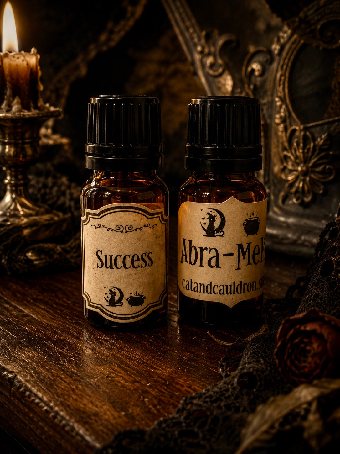 Thelema Holy Guardian Ritual Oil set. Success and Abramelin oil.