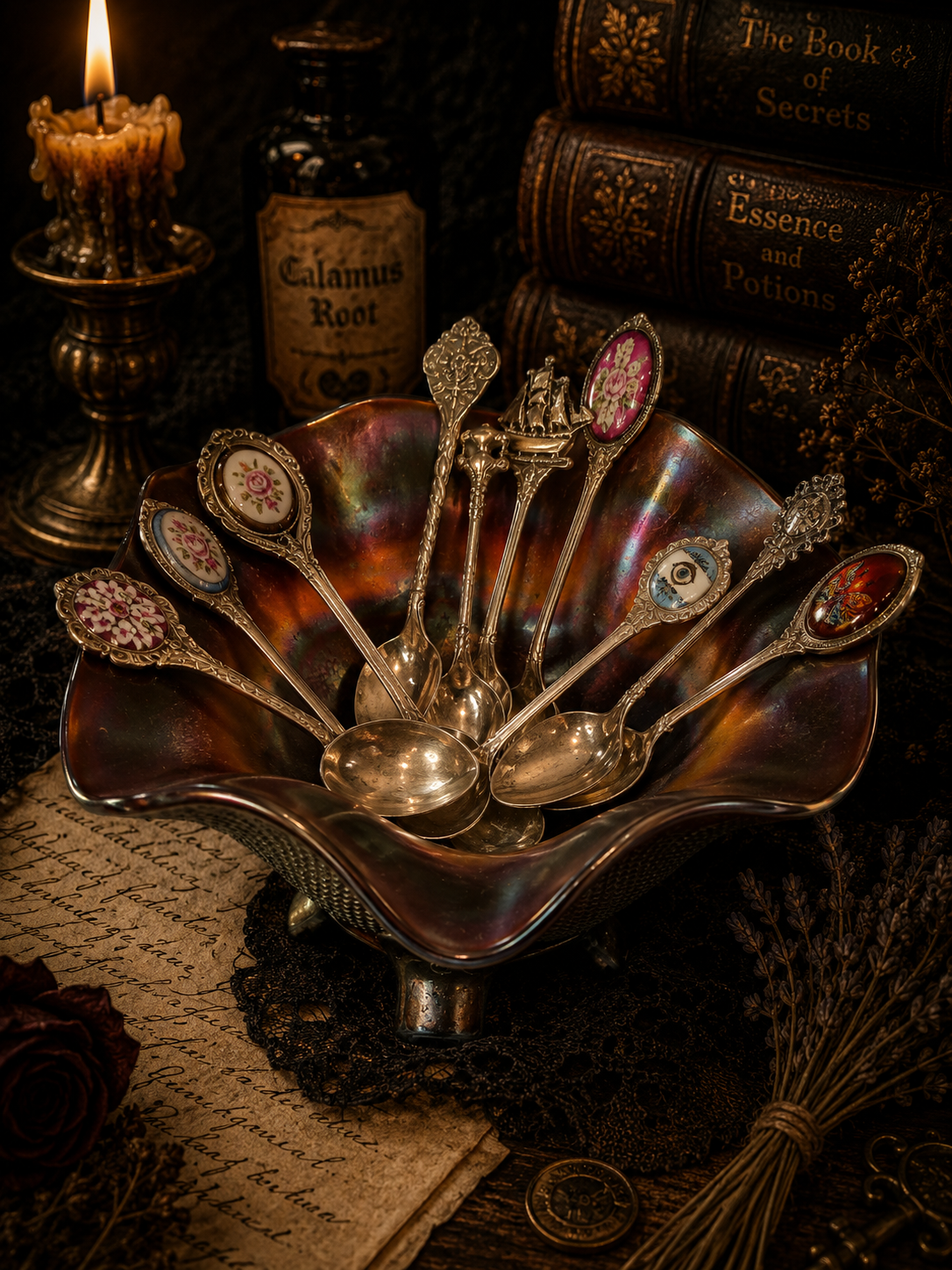 Ceremonial Spoons Ritual Tool